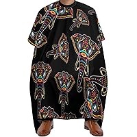 Indian Elephant Hair Cutting Cape for Adult Professional Barber Cape Waterproof Haircut Apron Hairdressing Accessories