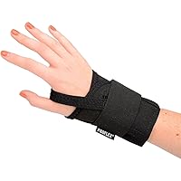 Ergodyne ProFlex Single Strap Wrist Support, Black, Large, Right