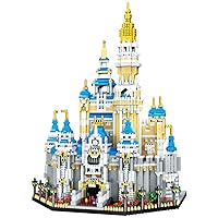 Fairyland Castle Building Blocks Set (5297Pcs) European Architecture Model Educational Toys Micro Bricks for Kids Adults
