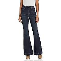 Laurie Felt Women's Silky Denim High Heel Bell Zip Fly Jeans