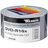 Ritek Full Face White Printable DVD-R 16x