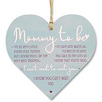 CARISPIBET Mommy to be Party decoration Baby shower home signs gender reveal gift for couple wall décor art decoration sign prop bedroom decorative sign kitchen décor house decor 5
