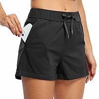 Willit Women's Shorts Hiking Athletic Shorts Yoga Lounge Active Workout Running Shorts Comfy Casual with Pockets 2.5