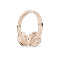 Beats Solo3 Wireless On-Ear Headphones - Apple W1 Headphone Chip, Class 1 Bluetooth, 40 Hours of Listening Time, Built-in Microphone - Satin Gold
