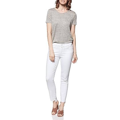 PAIGE Women's Skyline Mid Rise Skinny Fit Jean