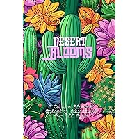 Desert Blooms: A Cactus Blossom Coloring Adventure for All Ages