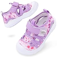 JOINFREE Toddler Boys Girls Water Shoes Breathable Qucik Dry Sport Beach Sandals Lightweight Barefoot Flexible
