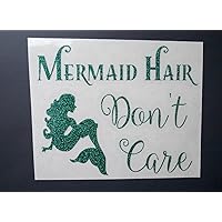 DIY mermaid iron on, mermaid hair don't care glitter designs, i'm really a mermaid shirt design, diy heat transfer, Ariel designs, little mermaid party