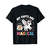 Funny Farting Unicorn My Farts Are Magical T-Shirt
