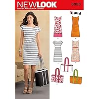New Look U06095A Misses Dresses Sewing Pattern