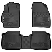 Husky Liners - Weatherbeater | Fits 2010 - 2014 Toyota Prius - Front & 2nd Row Liner - Black, 3 pc. | 98921