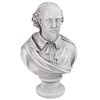Design Toscano William Shakespeare Sculptural Bust: Large