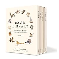 Our Little Library: A Foundational Language Vocabulary Board Book Set for Babies (Our Little Adventures Series)