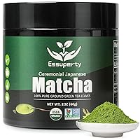 Organic Matcha Green Tea Powder- Matcha Tea Unsweetened- Handmade Tea Powder One Serving Bag
