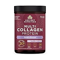 Ancient Nutrition Collagen Powder Protein, Multi Collagen Protein, Hydrolyzed Collagen Peptides Supports Skin and Nails, Joint Supplement (Brain Boost, 45 Servings)