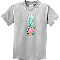 Floral Pineapple Kids T-Shirt