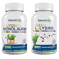 Bundle: L-Lysine + Monolaurin + Clean L-Lysine