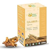 Herbs Botanica Calamus Root Loose Dried Herb For Skin, Stomach Health Benefits Herbal Tea Sweet flag/Sway/Vacha/Muskrat root/Vasambu 1 lb Bulk Bag