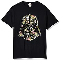 STAR WARS Men's Vader Tropical Floral Print T-Shirt