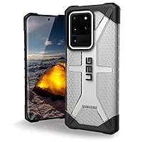 URBAN ARMOR GEAR Galaxy S20 Ultra Compatible Shockproof Case Plasma Ice [Japan Authorized Dealer Product] UAG-GLXS20ULT-IC