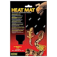 Heat Mat, Reptile Terrarium Substrate Heater, 4 Watt, X-Small