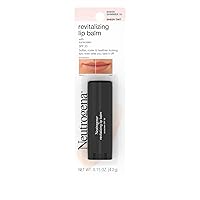 Revitalizing and Moisturizing Tinted Lip Balm with Sun Protective Broad Spectrum SPF 20 Sunscreen, Lip Soothing Balm with a Sheer Tint in Color Sheer Shimmer 10,.15 oz
