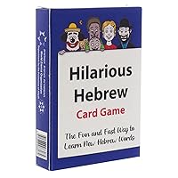 Hilarious Hebrew Card Game - The Fun and Fast Way to Learn Hebrew Words