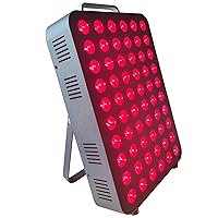 Red Light Therapy Device，Full-Body Light Therapy Panels with 60pcs Dual Chips LEDs，660nm and 850nm Red and Near Infrared ，Therapy for Body Relief，Skin Health