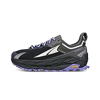 ALTRA Women's Olympus 5 Running Shoe, Black/Gray, 9.5