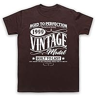 Men's 1999 Vintage Model Born in Birth Year Date T-Shirt
