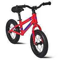 Balance Bike Lightweight Toddler Bike for 2, 3, 4, 5 and 6 Year Old Boys and Girls - No Pedal Bikes for Kids with Adjustable Handlebar and seat - Aluminium, EVA Tires - Training Bike