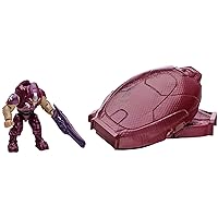 Mega Bloks Halo Drop Pod Metallic Crimson Elite Toy Figure