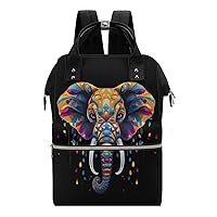 Elephant Head Diaper Bag Backpack Travel Waterproof Mommy Bag Nappy Daypack