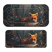 Nature Cute Fox Decal Stickers Cover Skin Protective FacePlate for Nintendo Switch