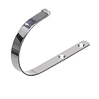 Seachoice Ring Buoy Bracket, Polished 304 Stainless Steel, 4 in. Opening