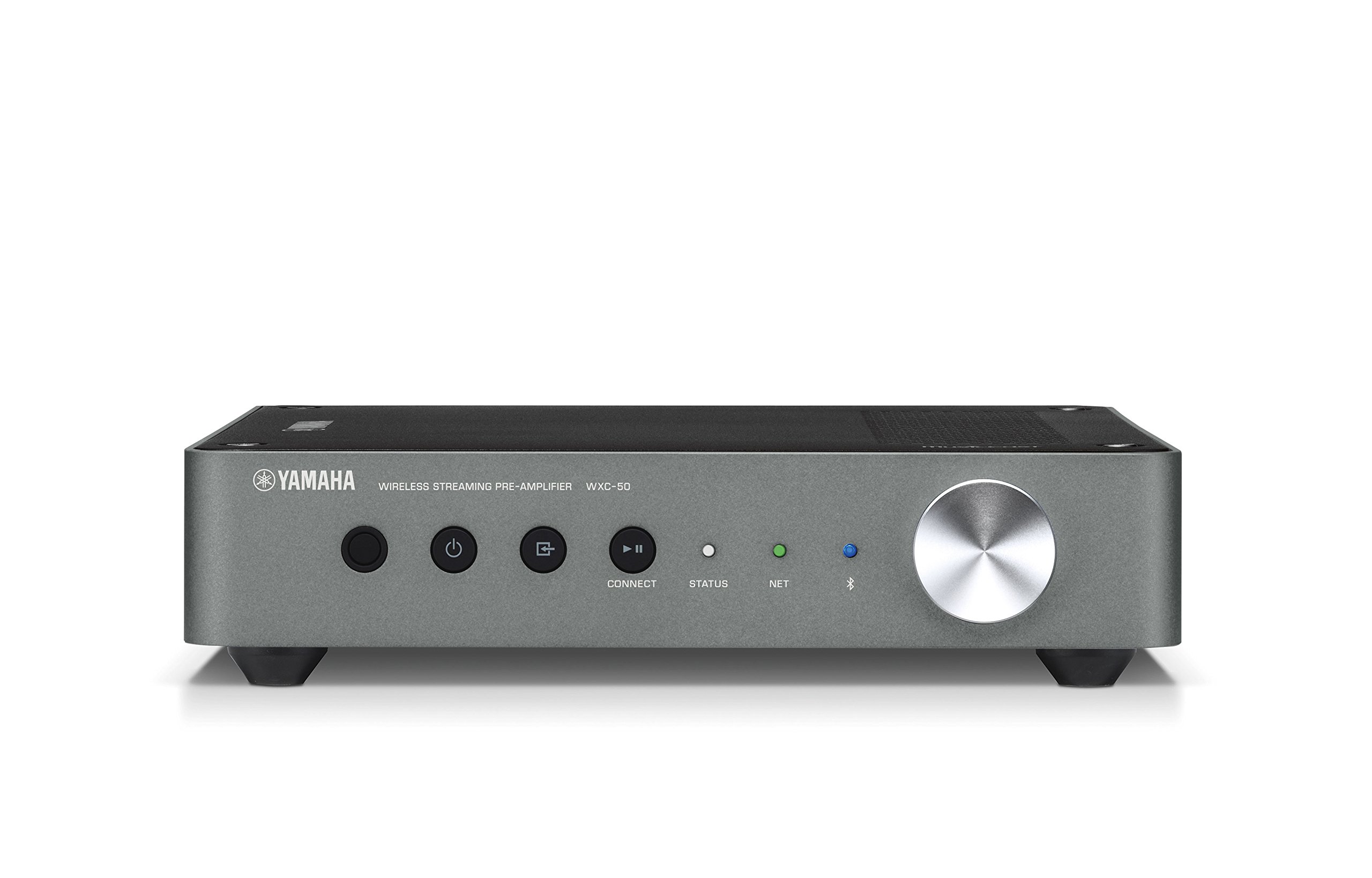 YAMAHA WXC-50 MusicCast Wireless Streaming Preamplifier (Dark Silver)