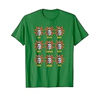 Elf Movie Buddy's Faces T-Shirt