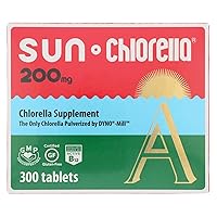 Chlorella Supplement, Vitamin-Enriched and Vegan-Friendly Tablets (200 Mg - 300 ct)