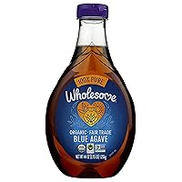 Wholesome Sweeteners Organic Blue Agave, Syrup, 44 Ounce