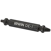 IRWIN 1876221 Impact Performance Series Grip Double-Ended Screw Extractor Insert Bit, De-1