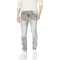 Southpole mens 3010 Skinny Jeans, Marble Grey Black (K), 30W x 30L US