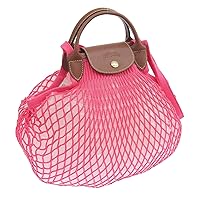 Longchamp 10121 HVH Women's Handbag, 2-Way, Shoulder Bag, M, Shoulder Bag, Mesh Bag, Le Priage, Fillet LE PLIAGE FILET