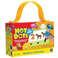 Hot Dots Jr. Numbers and Counting Card Set, Preschool and Kindergarten Readiness
