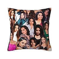 Becky Music G Singer Collage Throw Pillow Covers Soft and Cozy Square Pillowcase Cushion Case for Sofa Living Bedroom Room Couch Car 12