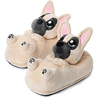 Girl's Plush Slippers Size The One