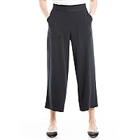 Max Studio Women's Soft Twill Wide Leg Pant