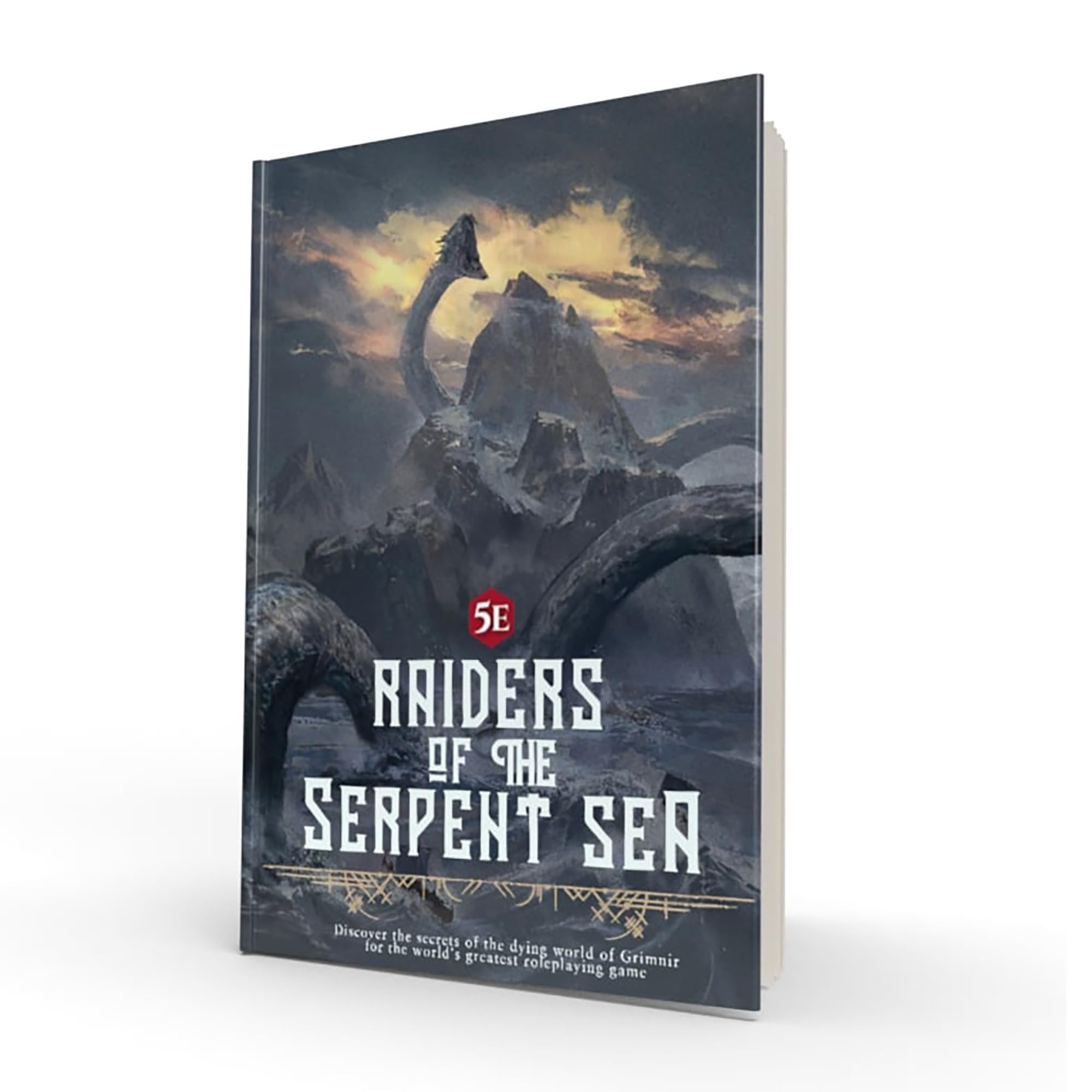 Modiphius Entertainment: Raiders of The Serpent Sea: Campaign Guide (5E) - Hardcover RPG Book, Roleplaying Game, Takes 4-6 Players from Level 1 - 16