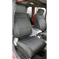 Rugged Ridge | Seat Cover Kit, Front, Neoprene, Black | 13214.01 | Fits 2007-2010 Jeep Wrangler JK