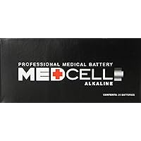 Medline MedCell Professional Alkaline Batteries, AA, 1.5V, High Performance and Long-Lasting Power Source, Pack of 144