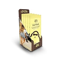 Sun Bum Revitalizing Deep Conditioning Mask, Vegan and Cruelty Free, Moisturizing and Restoring Hair Treatment for Damaged Hair, 1.5 oz (Pack of 5)